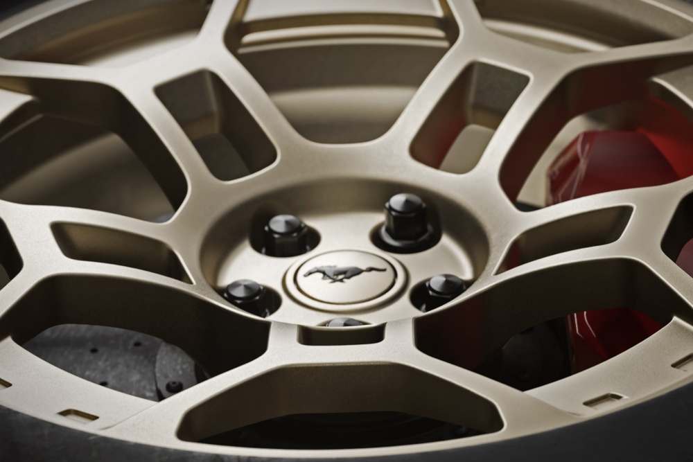 Cerchio in magnesio della Ford Mustang GTD