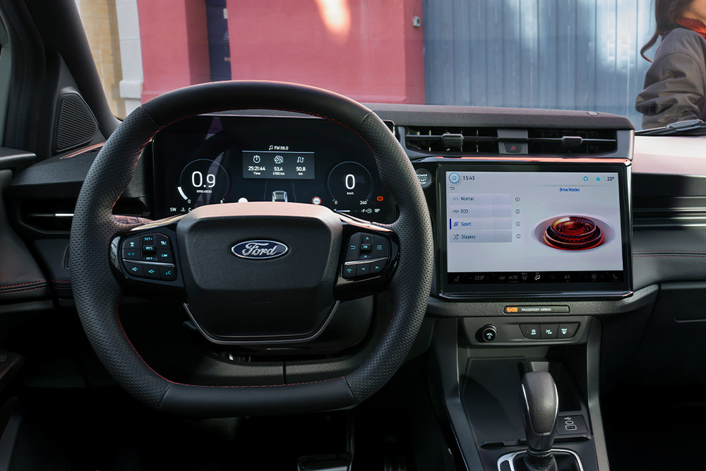 Ford Puma modalità di guida selezionabili