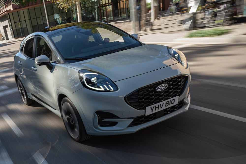 Ford Puma adaptive cruise control 