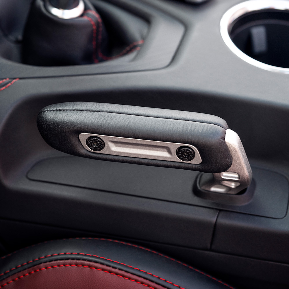 Freno a mano del Ford Mustang