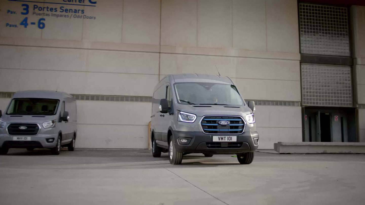 Ford E-Transit van