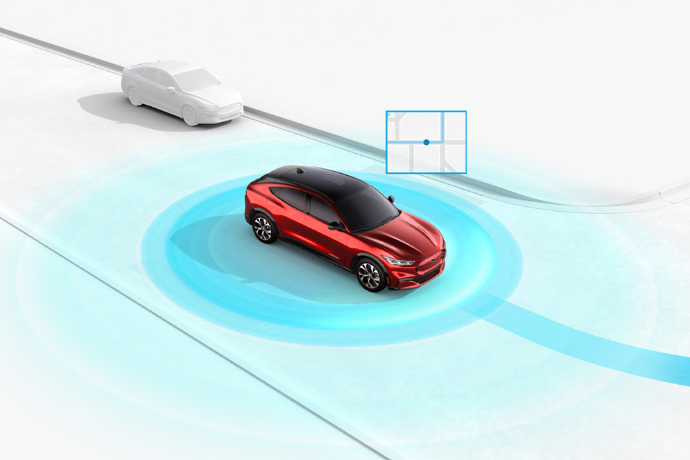Il sistema di assistenza al parcheggio Ford. 