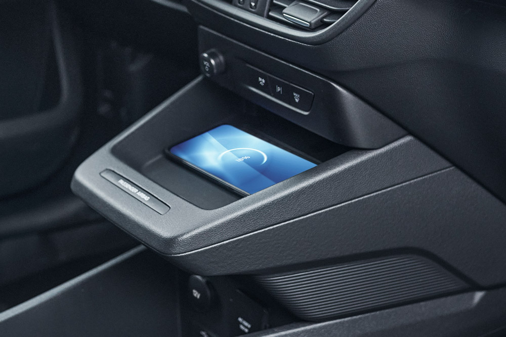 Pad di ricarica del centro Ford E-Transit Courier